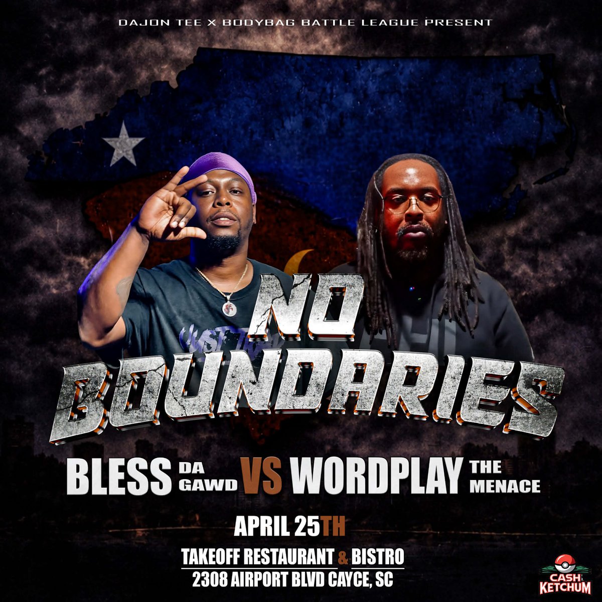 DaGawdd843's tweet photo. Aye yall, this stupid nigga dodged a bullet just to get hit by a truck.
Bless Da Gawdd vs Wordplay Da Menace going down in Columbia SC!!!!! 04/25
He ain’t gone run and hide this time yall!!!
#DaGawdd #Gawddly #WFSC https://t.co/rnASL9D0q7