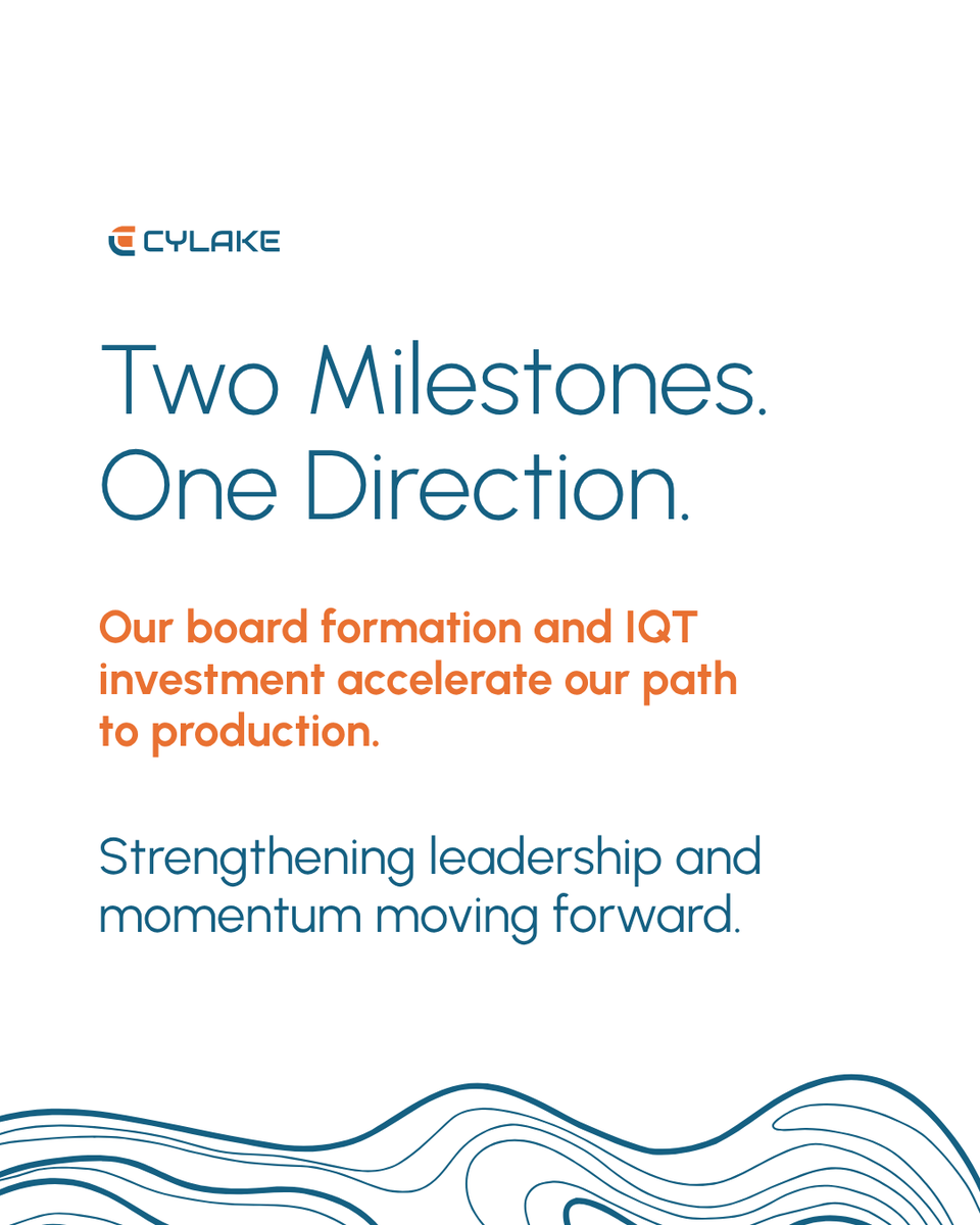 CylakeAI's tweet photo. We’ve formed our Board with @chandna, @jimgoetz, @MarkatPANW, and @nirzuk; leaders who helped build one of cybersecurity’s most consequential companies.

We’re also announcing a strategic investment from In-Q-Tel.

We're building a new architecture.

https://t.co/YrTx9M5YxI https://t.co/bcZgFWJr9O