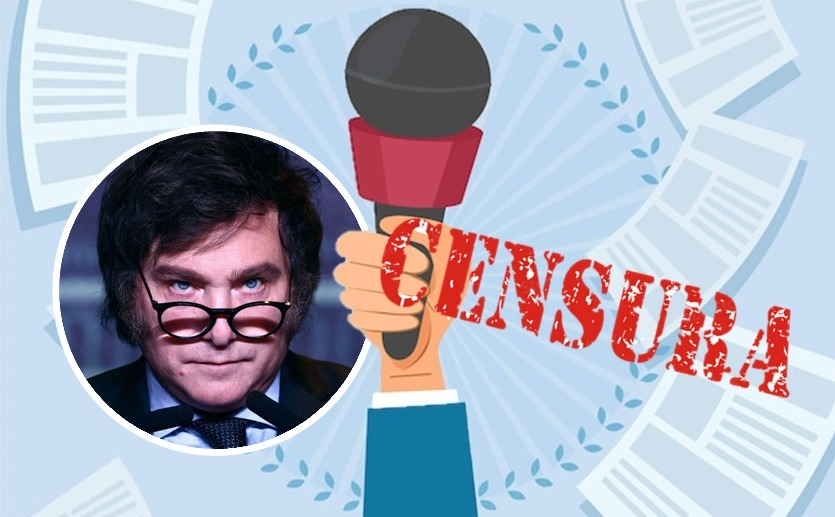 CafeMercosur's tweet photo. Este gobierno falopa, pseudolibertário de #Milei apela a los más clásico del autoritarismo: La censura #ElDestapeCensurado
Y después se dicen "liberales". Von Misses se está revolcando de bronca en el cajón!!!! https://t.co/mxy7t1oY7Z