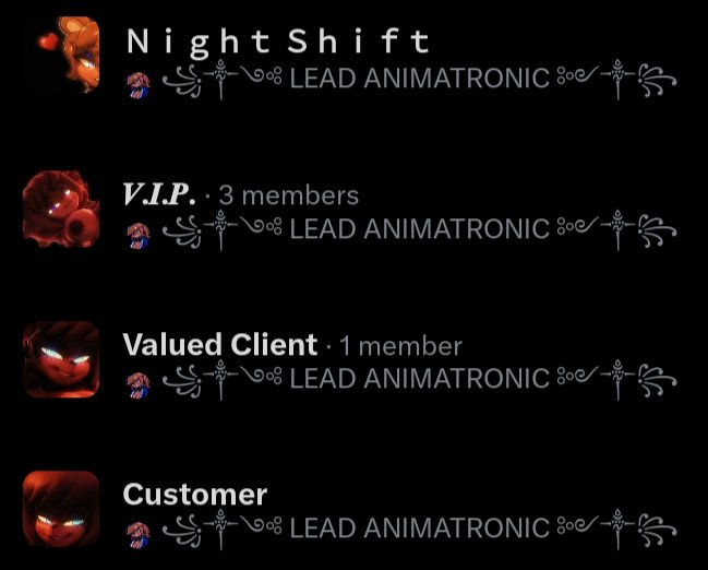 ꧁༒༺ LEAD ANIMATRONIC ༻༒꧂ tweet media