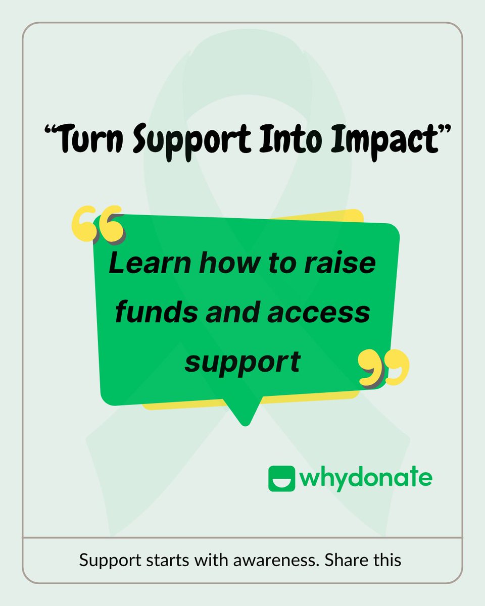 whydonate's tweet image. When someone is diagnosed with brain cancer, the fight isn’t just medical—it’s financial too.Treatment costs can quickly become overwhelming.Learn about expenses, crowdfunding, support options, and fundraising ideas.
👉 whydonate.com/blog/brain-can…
#CancerAwareness #WHYDONATE