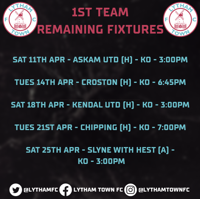 LYTHAM TOWN FC tweet media