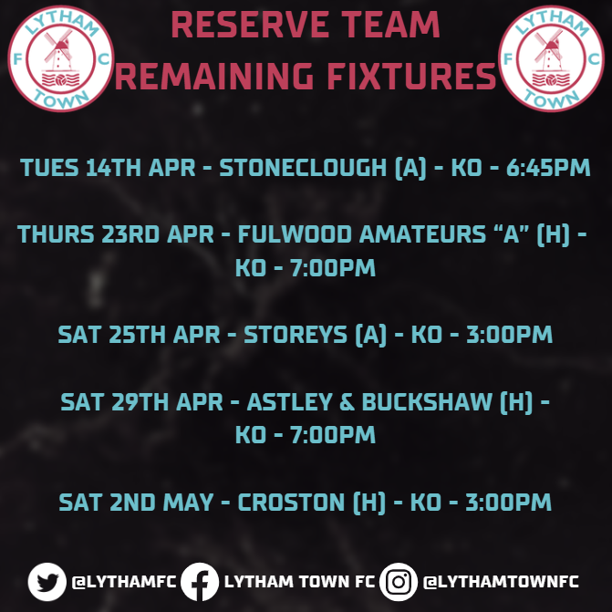 LYTHAM TOWN FC tweet media