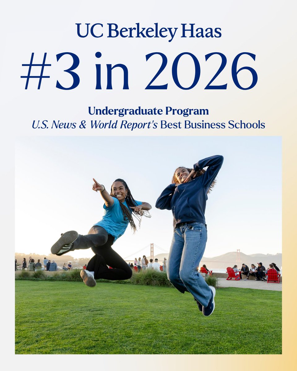 UC Berkeley Haas tweet media
