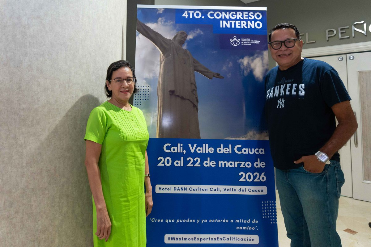 JuntaNCI's tweet photo. 👩‍🔬 🧑‍💼 👨‍💻 En los últimos días, los miembros o integrantes de la Junta Nacional de Calificación de Invalidez Cristian Ernesto Collazos Salcedo, Edgar Velandia, Carlota Rosas, Víctor Trujillo, Sandra Hernández y Alexander Ribon asistieron al #4Congreso Interno de Coljuntas. https://t.co/izmOBpUBG9