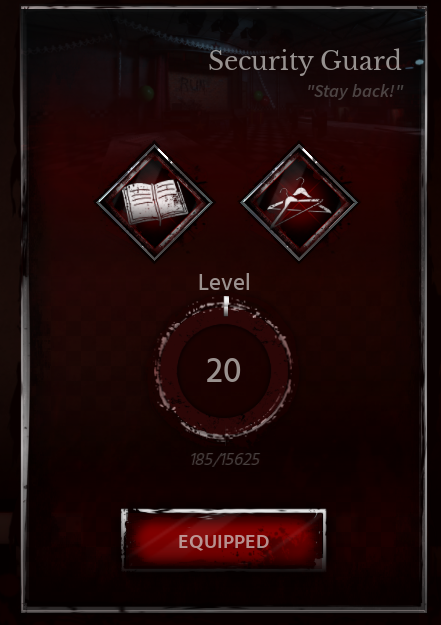CraxelHigh_BZT's tweet photo. all max level survivor classes, next up, killers. https://t.co/OHG2nFJ5pE