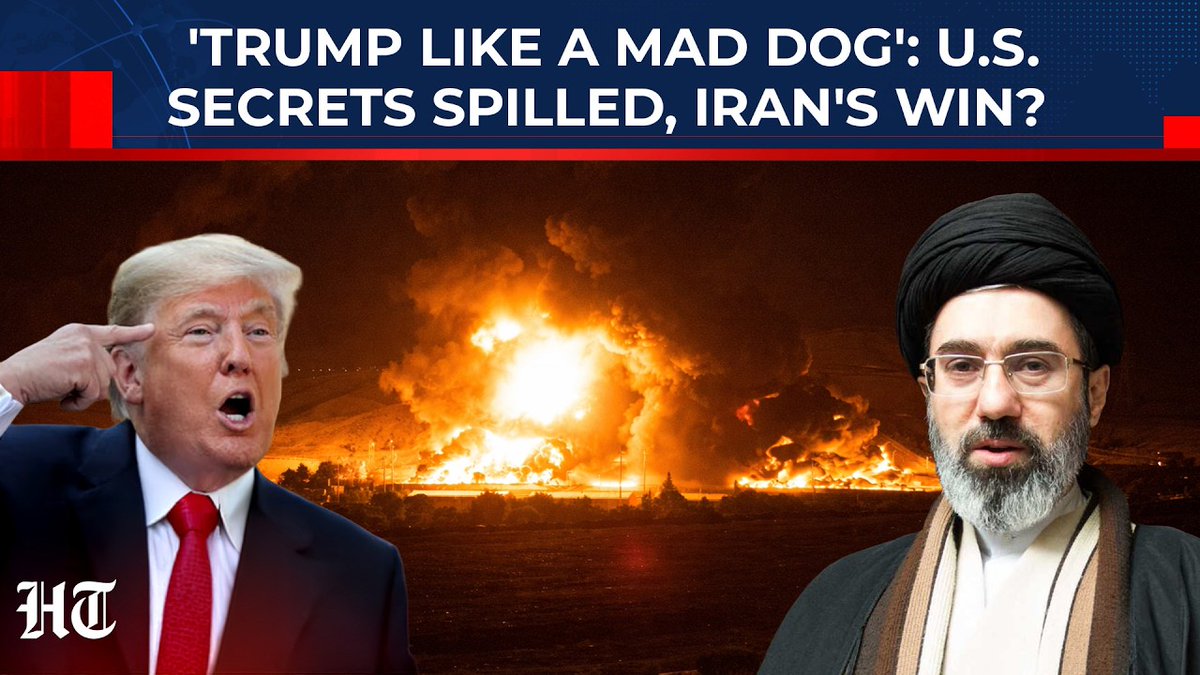 htTweets's tweet image. 🎥#WATCH | Donald Trump may extend his April 7 Iran deadline if negotiations show real progress, but new reporting suggests that decision depends on one key condition. Meanwhile, internal comments quoted by Axios describe Trump as the most hawkish figure on Iran inside his own