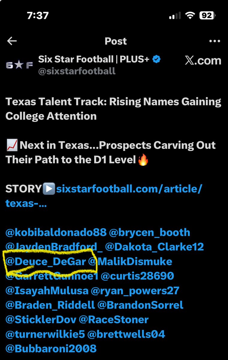 Troy DeGar II tweet media