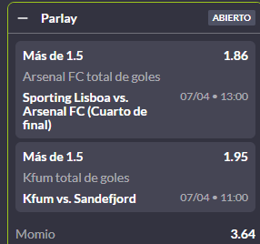 LosPicksdelCap's tweet photo. dejaré esto por aquí..
#freepicks #championsleague https://t.co/lLt3xvmvFp