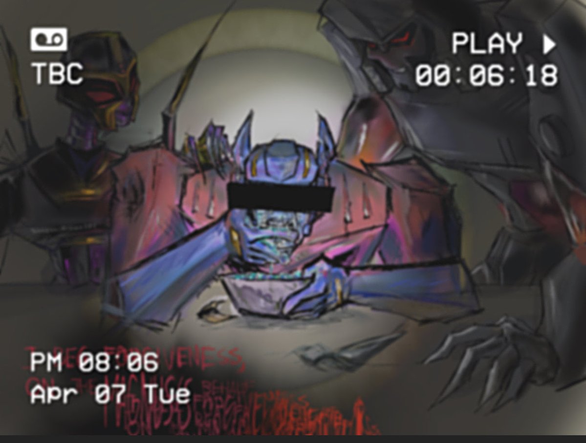 booper_draws101's tweet image. We gather here for a very special dinner.

Have a seat.

#transformers #transformersanimated #megop #megoplita