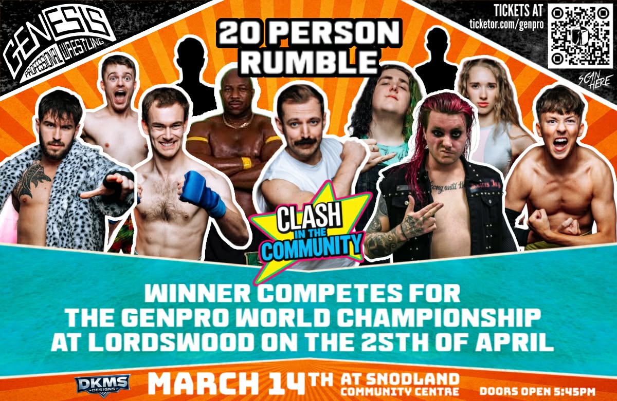 GenProOnline's tweet image. 💥FULL MATCHES AVAIALABLE ON YOUTUBE💥

WATCH NOW : youtu.be/f4vI6org0T0?si…

20 Person Over The Top Rope Elimination Match.

Videography credit to Bobby Davies, (all match edits)
  / bdavies_creative  

#fullmatch #wrestling #familyshow #youtube #RUMBLE