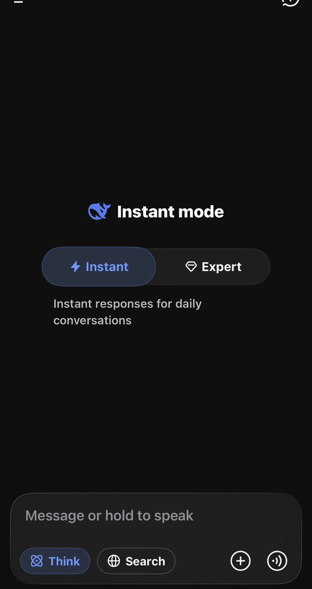 IamEmily2050's tweet image. My first test with Deepseek expert mode 🤔