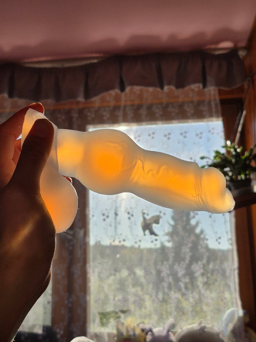 VelvetPuppyGuts's tweet photo. Let me make myself clear 🧊
NC silicone is so fun to experiment with🤍
☆@ValsinToys
#nsfw #dildo #knot #furrynsfw #sextoy #fantasysextoy #dong #dongs #nearclear #nsfwfurry #fantasydildo #dongtwt #silicone #siliconeart #cock #penis #dick #furrydildo #furryporn #irlnsfw #balls https://t.co/LnBY01BNdb
