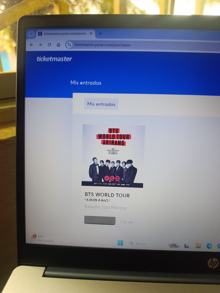 ale VERÁ A BTS 😭 tweet media