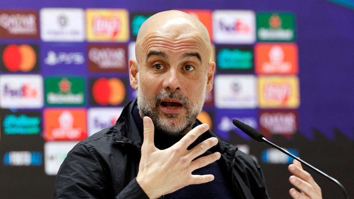 RodinSimi's tweet photo. 🚨🗣️ Pep Guardiola commentary on Arsenal failures to win trophies and upcoming fixtures;

"Listen, I've been watching this for years now, and I'll say it straight: Arsenal under Mikel Arteta still can't lift a trophy. Seven years ago I told everyone, the man wasn't ready to take that famous club.

While I was out here schooling the real students coaches like Enzo Maresca who actually went and won silverware, Arteta was dozing off in the classroom. He got obsessed with building a rock-solid defence, a fortress, but he forgot the rest, the balance, the flair, the beautiful football that makes you fall in love with the game.

That's exactly why it was so straightforward beating them in the Carabao Cup final at Wembley. No new ideas, no surprises, just the same rigid style, over and over. Predictable. Easy to read.

Tonight in the Champions League, Sporting have a much bigger chance than Arsenal. Why? Because they've got a competent coach who knows how to adapt and compete at this level.

Arsenal? They can try again next season. As for me and my Manchester City, I expect us to close that gap in the Premier League and bring the title home once more. Simple as that."