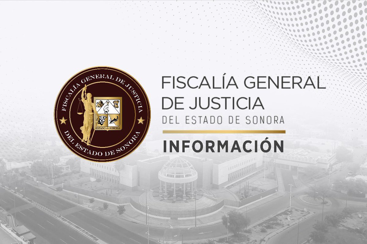 Fiscalía de Sonora tweet media
