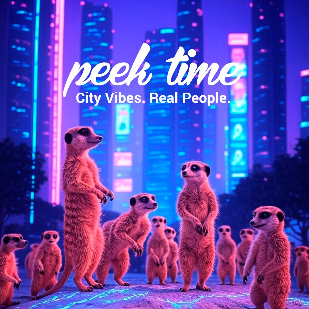 0xMancoCapac's tweet photo. Social media changed. Not in your favor.
PeekTime is built on a different principle: not to keep you on the screen, but to bring you back to the city.

🏙 The best places, events and people near you — verified, no fakes.
🤝 Real meetups instead of an algorithmic feed.
🎓 Monetize what you know — courses, workshops, interest-based gatherings.
🔒 No astroturfing, no bots, no psychological traps — protection at the protocol level.

Not a new social network. A different logic.

#Web3Social #ProofOfReality #urbanlife #BotFree
#Web3 #Blockchain #DigitalIdentity #CryptoLife #DeFi #TrustProtocol