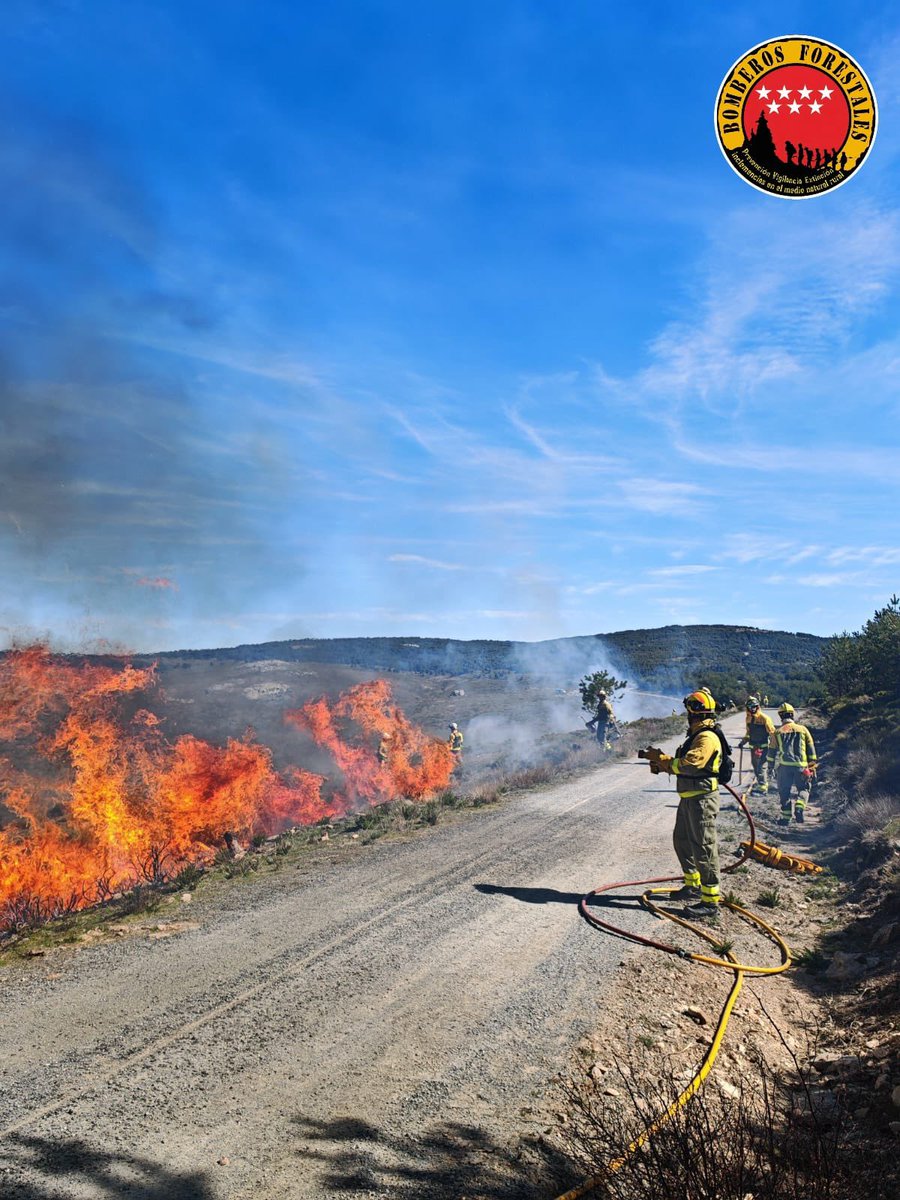 Bomberos Forestales Comunidad de Madrid tweet media
