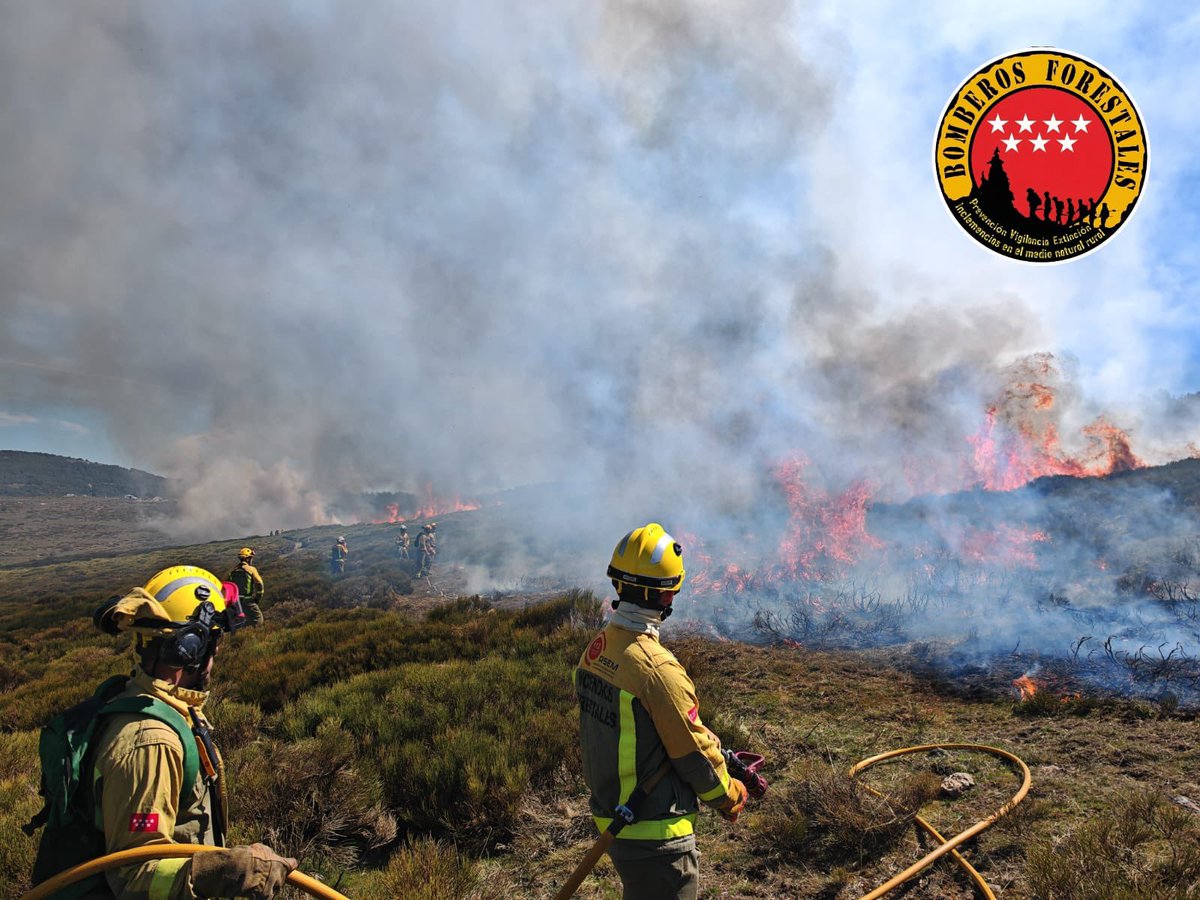 Bomberos Forestales Comunidad de Madrid tweet media