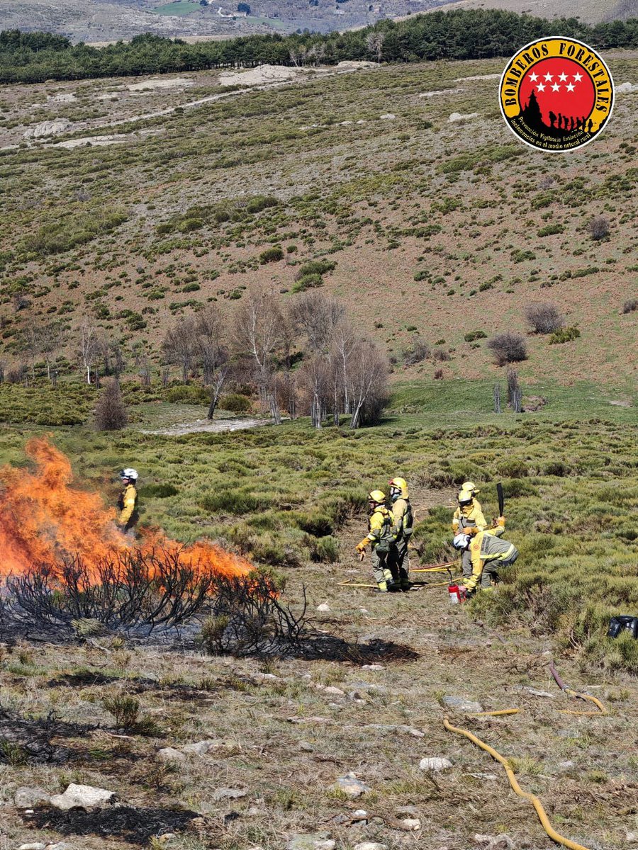 Bomberos Forestales Comunidad de Madrid tweet media