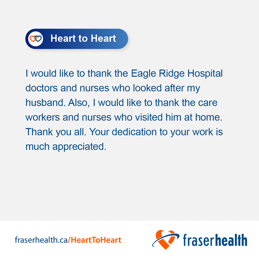Fraser Health tweet media