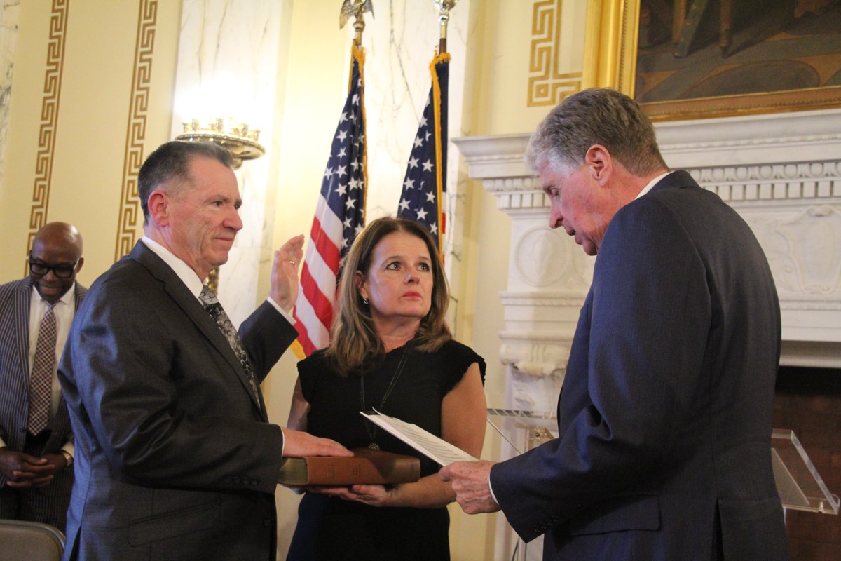RIJudiciary's tweet photo. The #RhodeIsland Judiciary extends its congratulations to newly confirmed Superior Court Presiding Justice Joseph A. Montalbano. Thank you to @GovDanMcKee and @RISenate for their recommendation, appointment, and confirmation. https://t.co/QzuiJeMx7M