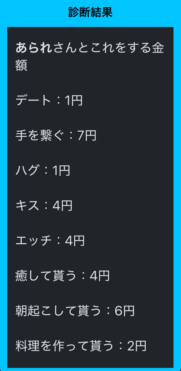 あられ tweet media