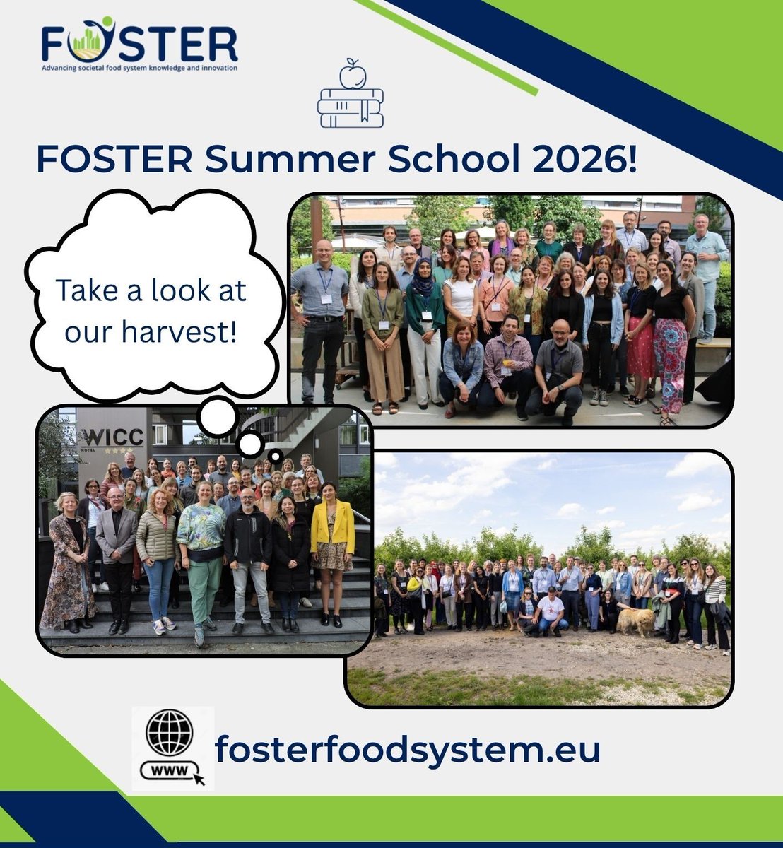 FosterEUProject's tweet photo. 🏫 Next week, we will host the final edition of the FOSTER Summer School in Stuttgart! 

🥝 In this Summer School, we will share our key  messages, revisit what we have built together, and reflect on the “harvest” of our collective efforts!

Messages revealed… next week! 👀 https://t.co/saVoBCbWb6