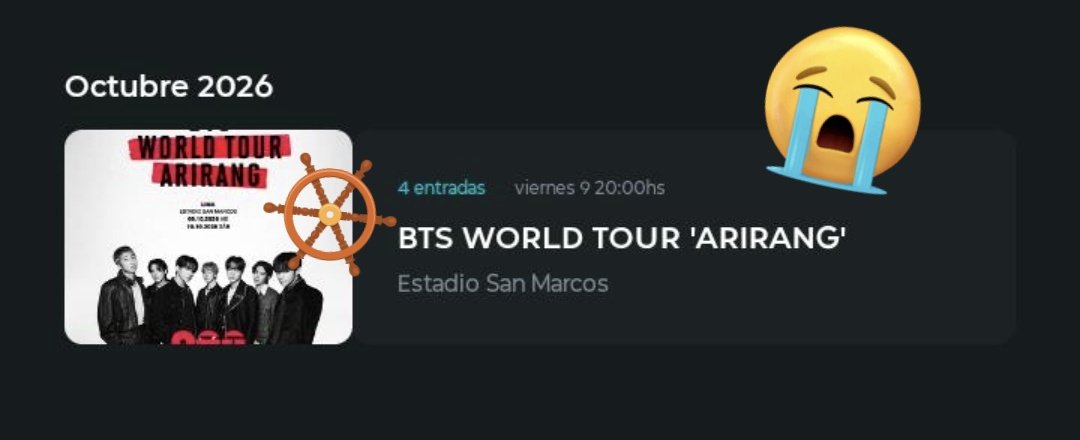 Janne's⁷ 🇵🇪 verá a BTS | ARIRANG tweet media