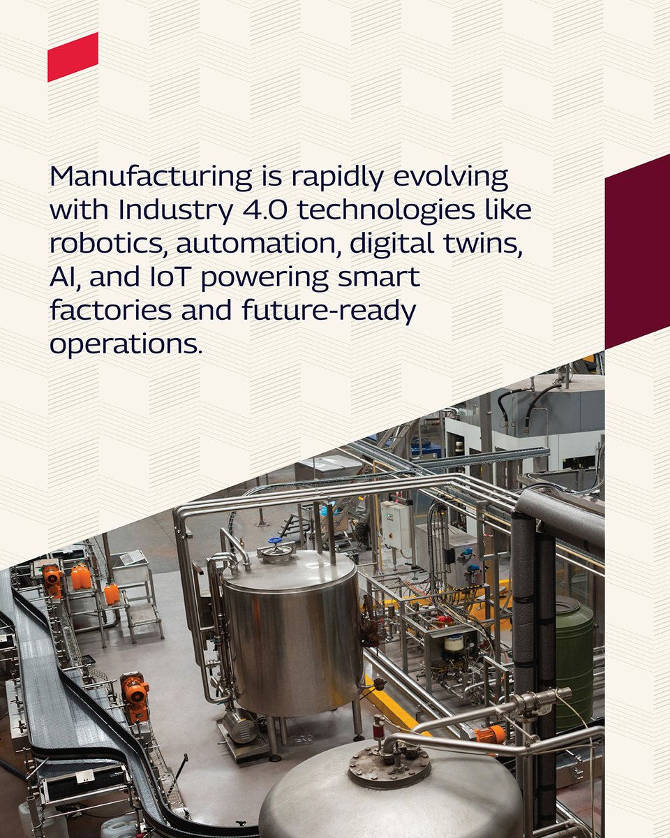 tech_mahindra's tweet image. Discover how @tech_mahindra is helping manufacturers transition from #automation to adaptability and unlock the full potential of Industry 4.0.

Dive into an insightful perspective by Mahima Agarwal on “From Automation to Adaptability: How Smart Manufacturing is Powering
