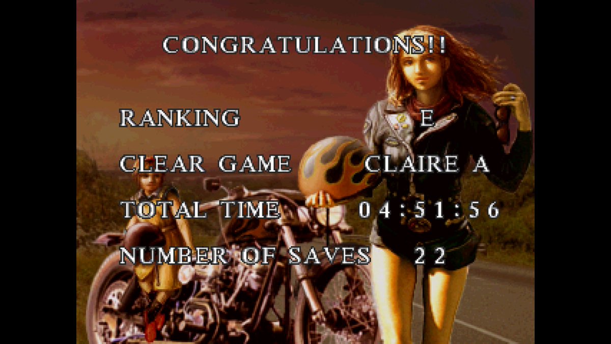 Finally got around to beating a classic RE game besides REmake and while I still need to play through Leon B I can safely say that I like the RE2 Remake a lot more sorry