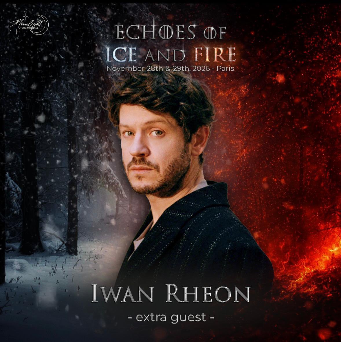 Moonlight_Conv's tweet photo. Bonjour à tous,

Nous sommes heureuses de vous annoncer que Iwan Rheon (aka Ramsay Bolton) rejoint notre guest list pour la Echoes of Ice &amp; Fire ⚔️🔥
Ses extras sont disponibles sur la billetterie !

https://t.co/0BI4IB1y0d https://t.co/fPBKT3rD3H