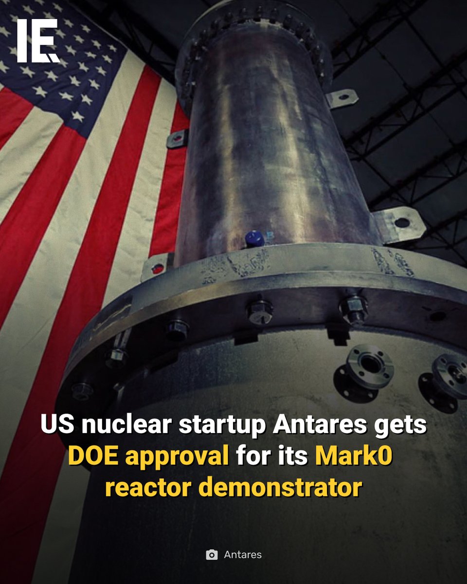 IntEngineering's tweet image. The facility aims to attain criticality for its microreactor before 4th July 2026.
bit.ly/4t407Mw