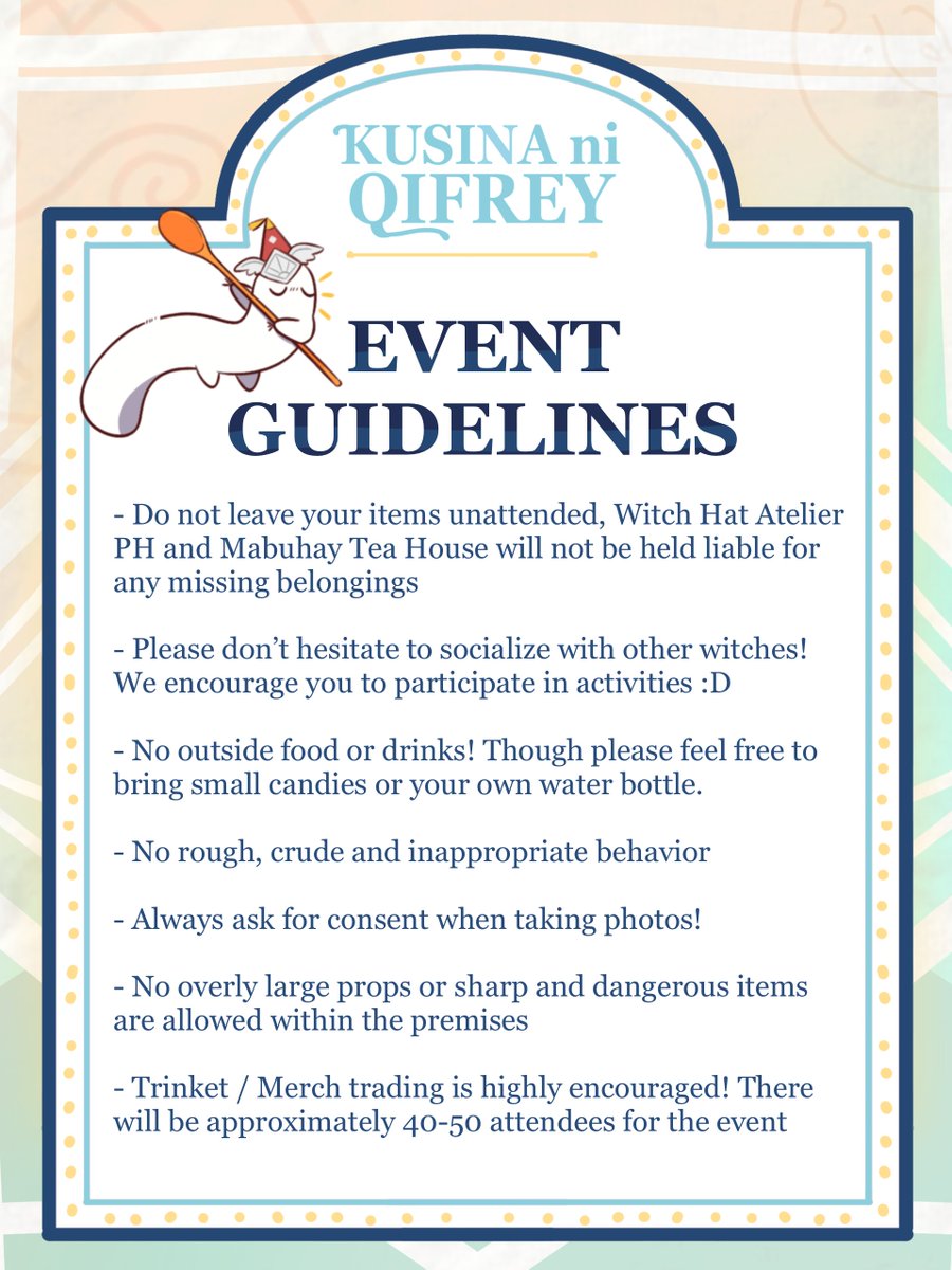 Kusina ni Qifrey: A Witch Hat Atelier PH CSE tweet media