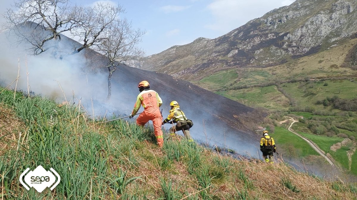112Asturias's tweet photo. @BomberosAstur @briftabuyo @mitecogob 🕡Actualización de situación de #IIFF en #Asturias

🔥26 incendios forestales:

✅22 activos
✅4 controlados

💻https://t.co/H1Y8Mbx3qw https://t.co/397RkiUd3g