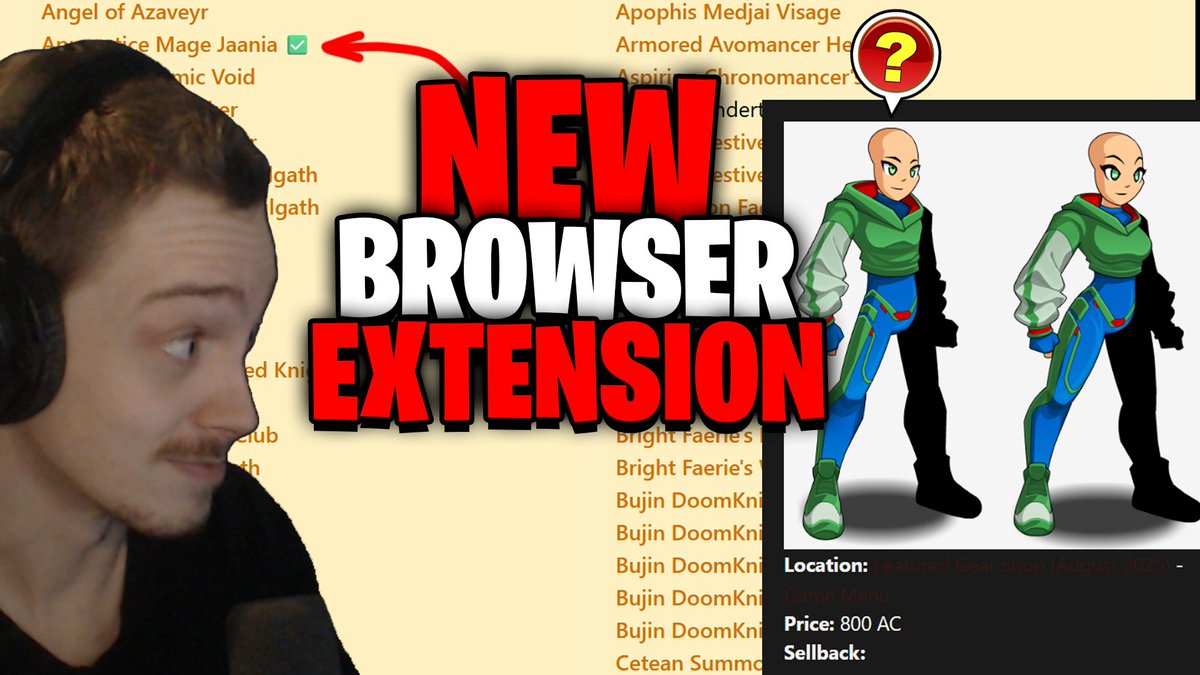 Koreyzzz's tweet image. New Fan Made Browser Extension with great features!
youtu.be/YNGWIsiR70U