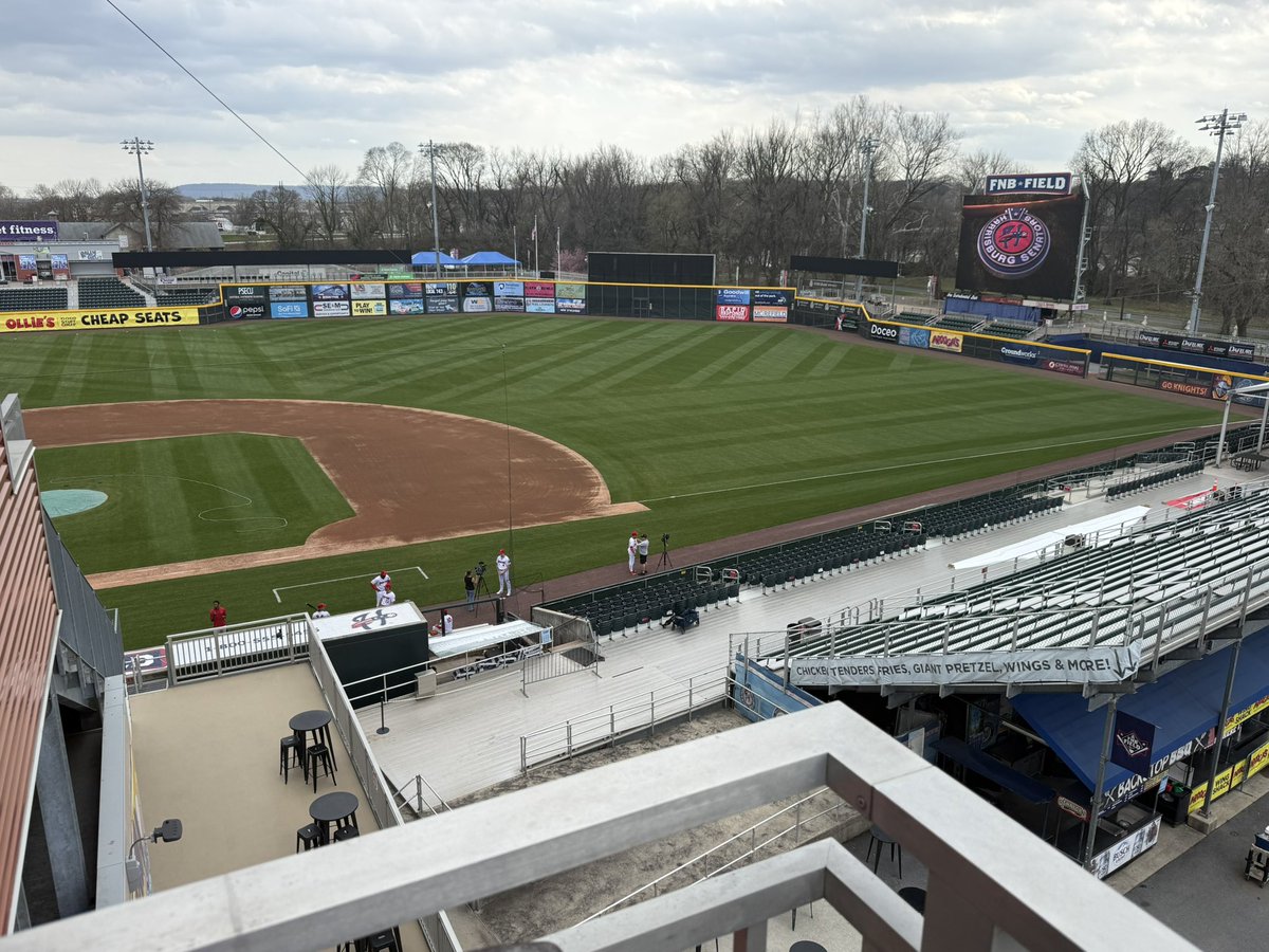 eversonbaseball's tweet photo. HOME OPENER #20 in Development. After good start on road, excited about tonight’s opener on The Island🤙🏻 Some big renovations w/@HbgSenators Good Work! 
#milb  #baseball @Nationals #mlb https://t.co/reoCJvnneH