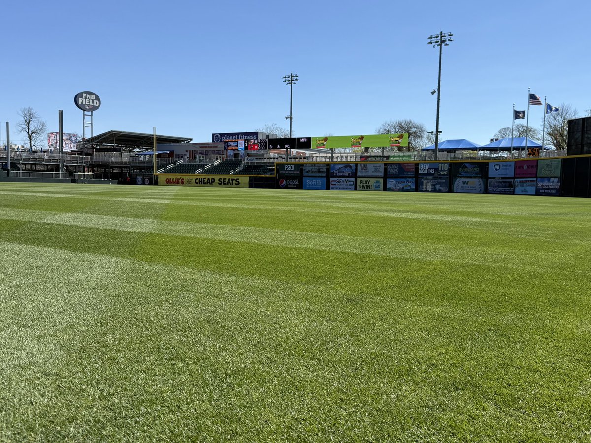 eversonbaseball's tweet photo. HOME OPENER #20 in Development. After good start on road, excited about tonight’s opener on The Island🤙🏻 Some big renovations w/@HbgSenators Good Work! 
#milb  #baseball @Nationals #mlb https://t.co/reoCJvnneH
