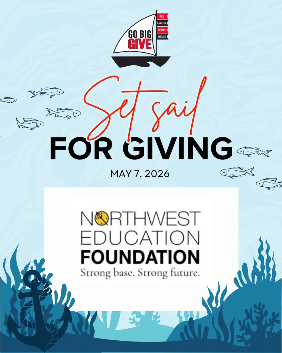 GoBigGIVE's tweet image. 🎓Guiding the path to brighter tomorrows! Education nonprofits open doors for learners everywhere, providing resources and opportunities to help them succeed. Join the voyage—give on May 7th! 🌟📚 Learn more at GoBigGIVE.org. #GoBigGIVE #UnlockPotential #BeTheRipple