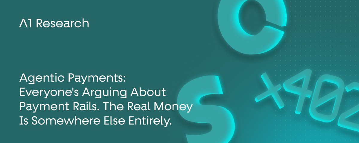 Agentic Payments: The Real Money Is Somewhere Else Entirely