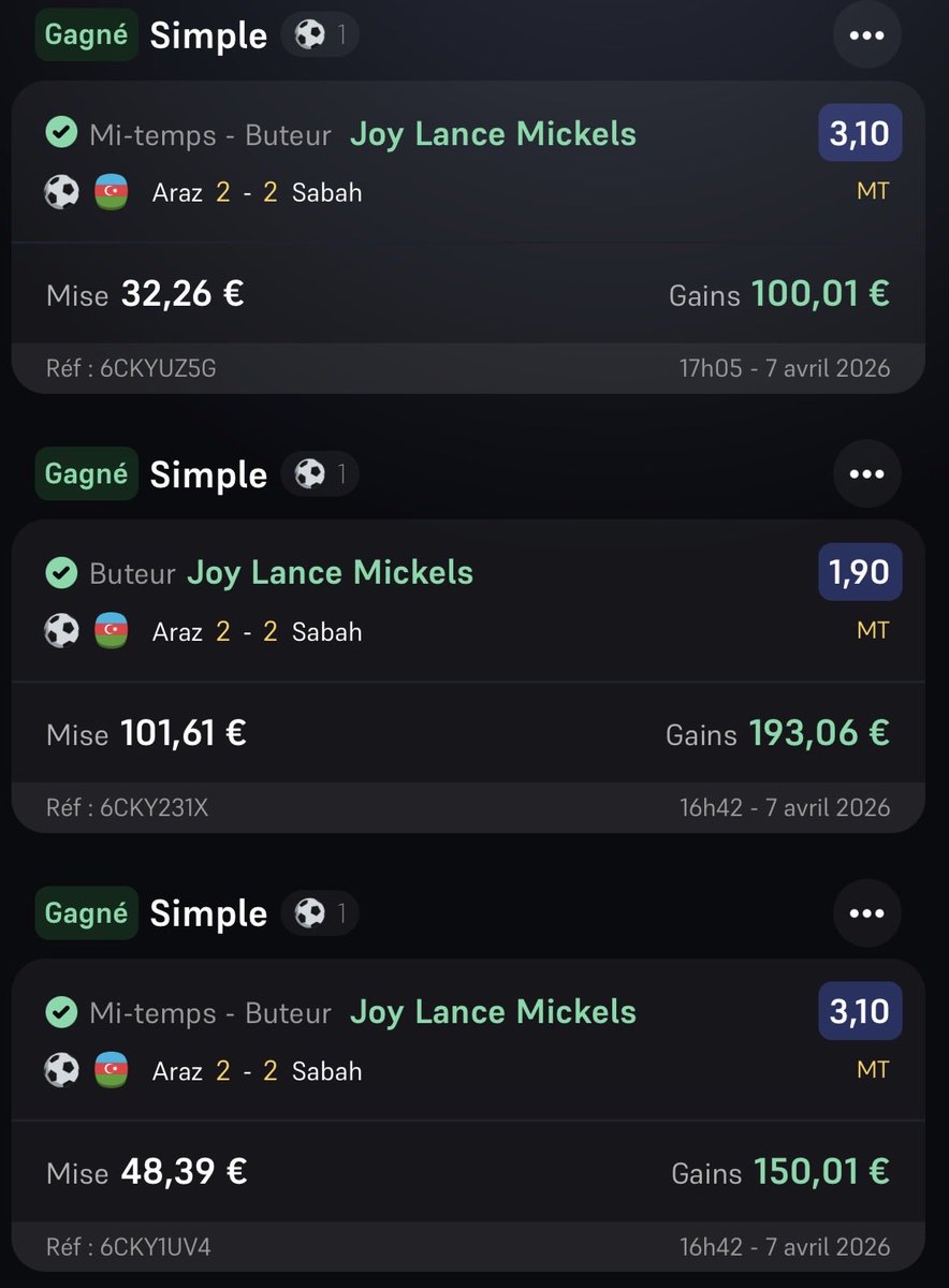 Ça joue betting tweet media