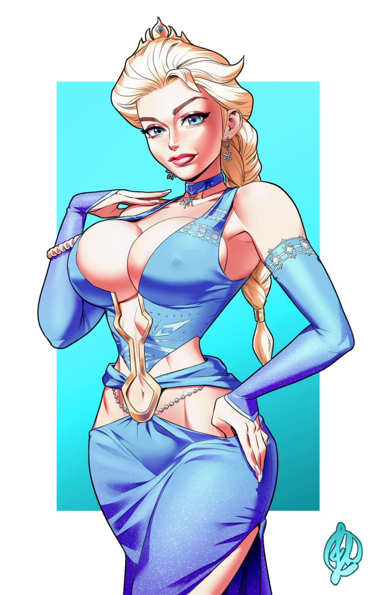 Artista_Leal's tweet image. Queen Elsa ❄️✨

Colored commission for @Koyreeen 

From grayscale to color, I had a lot of fun bringing this piece to life 😁

#Elsa #Frozen #Pinup #DigitalArt #Fanart #CommissionsOpen