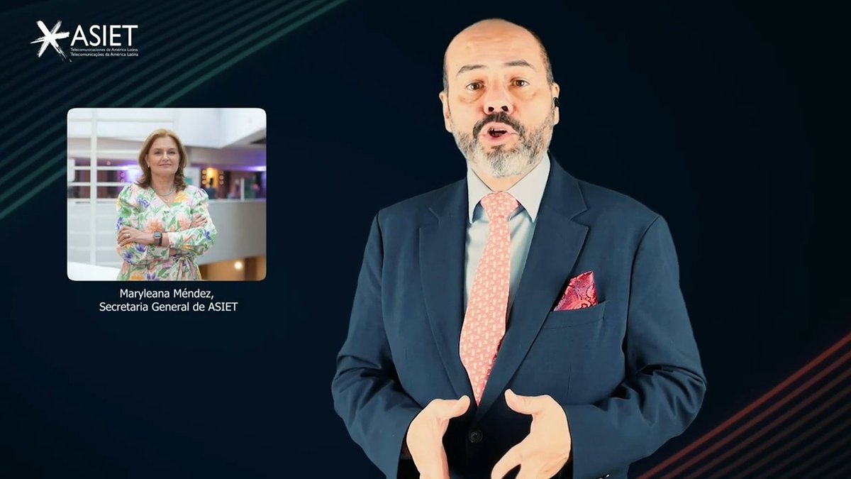 asiet_lat's tweet photo. 📺 ¿Ya viste #InformativoASIET?

El programa de @asiet_lat, con el apoyo de @certalatam, por @ucltelevision, que cuenta con entrevistas en profundidad a líderes del ecosistema digital. Allí, @marymendezji (Secretaria General de @asiet_lat) compartió una reflexión muy potente:
“Es tiempo de pasar a esa acción público-privada”

Un llamado claro a fortalecer la colaboración entre sector público y privado para avanzar en conectividad, regulación inteligente y desarrollo digital en América Latina.

Además, el programa incluye análisis de actualidad, tendencias del sector y mucho más.

🔗 Encuentra la #entrevista completa aquí:
https://t.co/3wme33GKw9