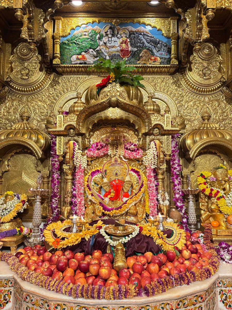 Shree Siddhivinayak Ganapati Temple Trust tweet media