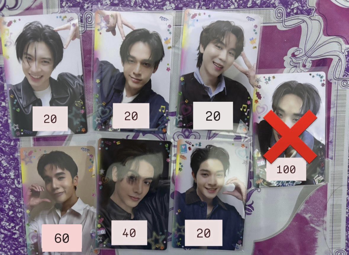 mipmop_s's tweet photo. WTS/ ปล่อยการ์ด ราคาตามรูป

📮ค่าส่ง 40฿
สนใจทักสอบถามได้นะคะ
#ตลาดนัดgmmtv 
#GMMTVFANIVAL2026 https://t.co/ciIvlZ4CMn