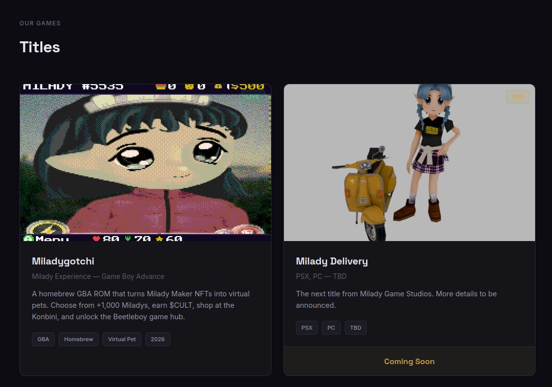 miladygame.net got a small update ;)