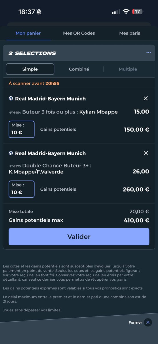 Nnyto3's tweet photo. Pourquoi le double chance a plus de côté quelqu’un peut me dire ? #fdj #real #pari https://t.co/0jG7aC351b