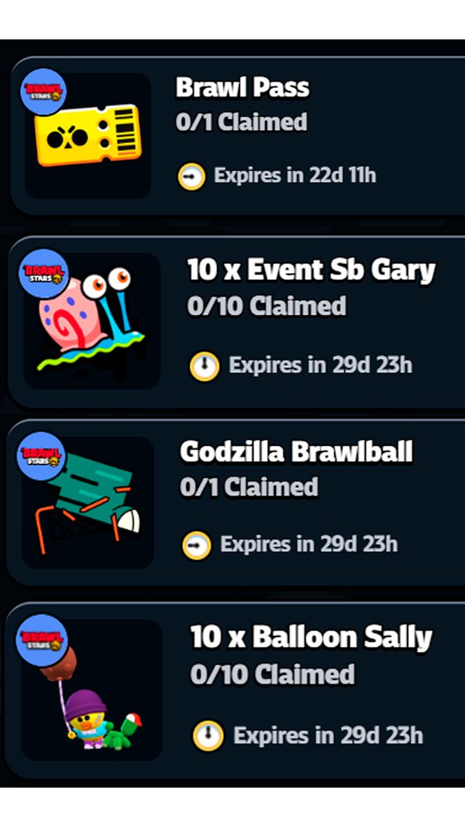 🎁Sorteo para celebrar que ahora estoy en <a href="/vatic_gg/">Vatic</a> 
✨1x Brawl Pass - 10x Skins Gus Ballon Sally - 1x Pin Godzilla (exclusivo creo) - 10x Grafiti Gary (exclusivo creo)✨
🚨Requisitos:
- Seguirme y a <a href="/vatic_gg/">Vatic</a> ✅
- Comentar💬
- Dar RT🔄

🍀Termina en 48 horas, suerte para todos🍀