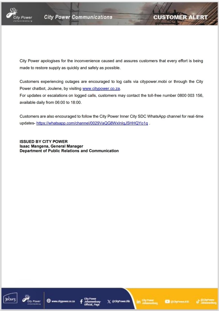 @CityPowerJhb tweet media